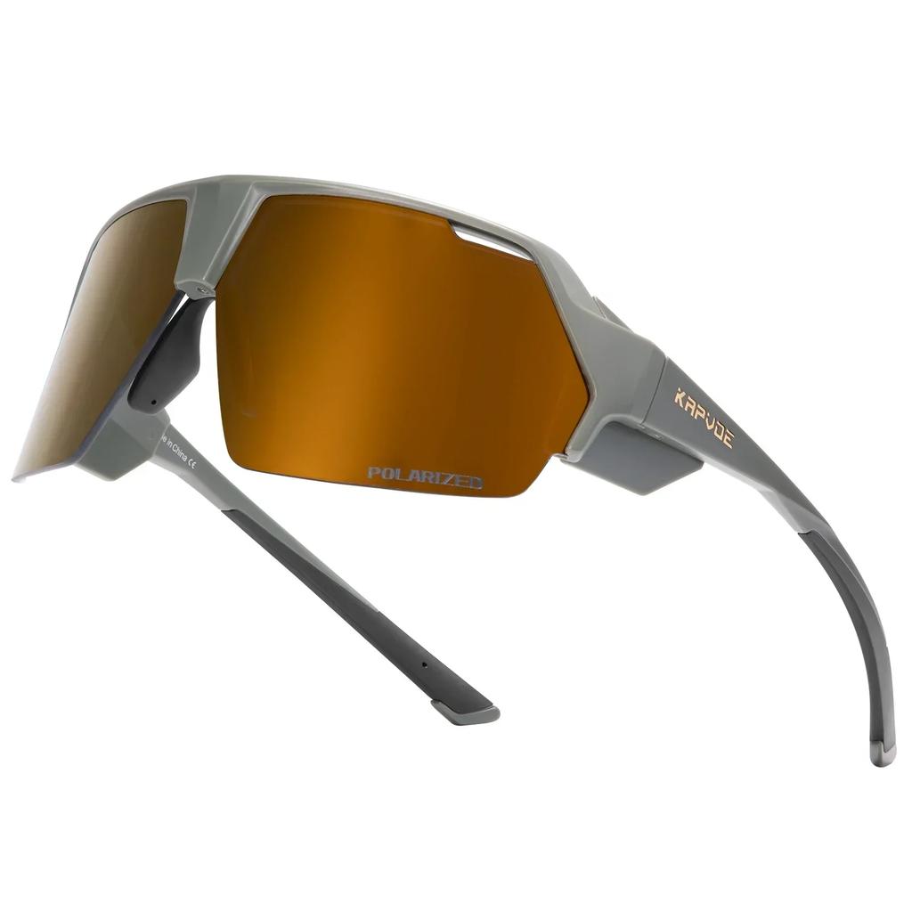 Kapvoe Polarized Fishing Glasses Man Running Sun Glasses Bicycle Sports Cycling Sunglasses MTB Road Bike for Women UV400 Goggles