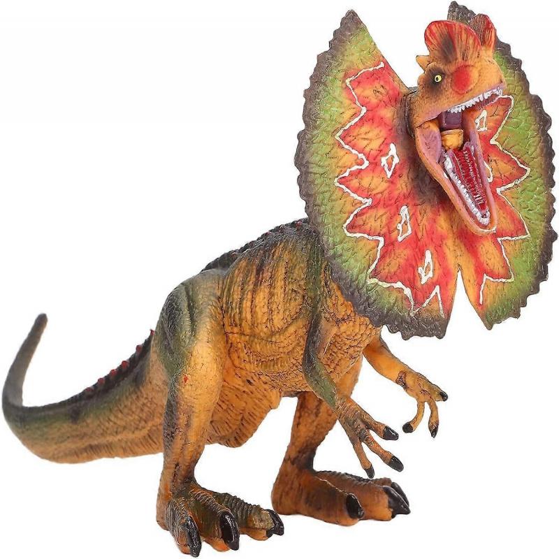 Dinosaur Toy Dilophosaurus Model Figurine Children Dinosaur Toys for Kids 3-5 Dinosaur Figure Toy Collection Birthday Gift for 3 Years Old Jurassic Er