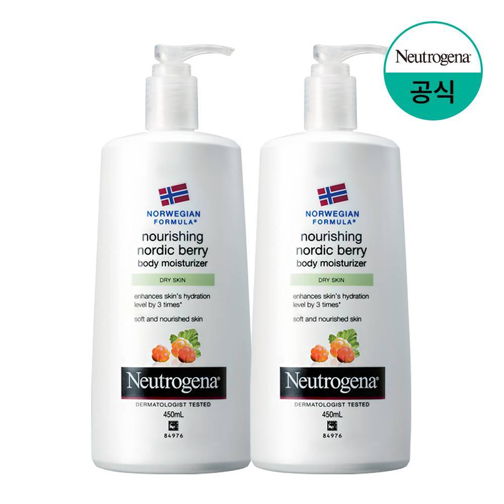 

[Neutrogena] Nordic Body Moisturizer 450mlx2