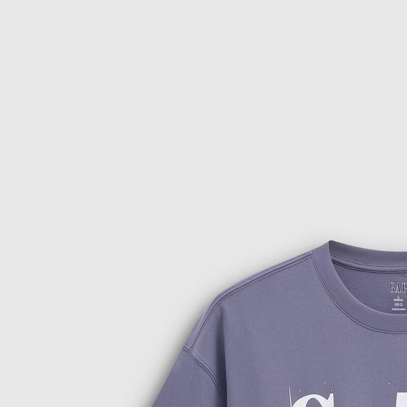 GAP Unisex 2026 Spring Logo Gradient Loose Short-Sleeve T-Shirt
