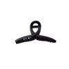 Korean Style Silicone Shark Clip Safe Straight Line Shaped Hair Claw Solid Color Shark Clip  Party