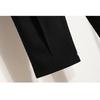Spring Vintage High Waist Wide Leg Pants Plus Size Women Loose Elastic Casual Trousers Basic Solid Black Long Pants 5XL