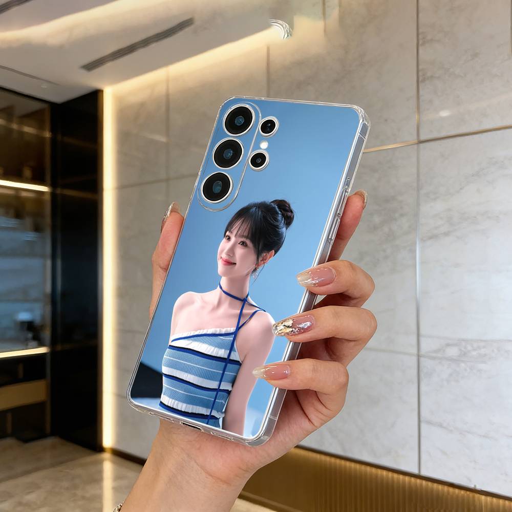 

Actress Tian Xiwei Clear Phone Case for Samsung S25, S24, S21, S22, S23, S30, Ultra, S20, Plus, FE, Lite Samsung S24