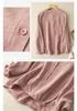 Women’s High-End Artistic Retro Cotton and Linen Loose Top – New Spring 2026 Collection