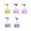 Badge Holder Clip ID Card Aluminum Name Card Holder Retractable Badge ID Badge Holder Nurse Doctor