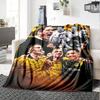 Borussia Dortmund Teamfoto Druck Flanelldecke, Weiche Warme Sofa Bett Überwurfdecke, Tolles Geschenk für BVB Fußballfans