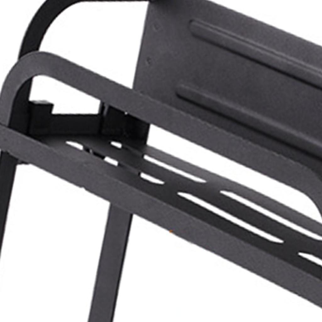 Refrigerator Magnetic Storage Shelf Organizer Strong Magnetic Spice Rack for Refrigerator B Style Double Layer