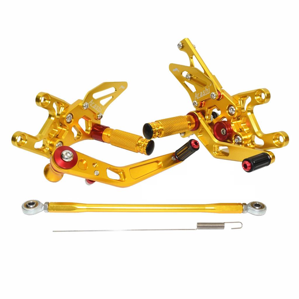 Honda CBR1000RR 12-20 Adjustable Raised Rearset Foot Pegs