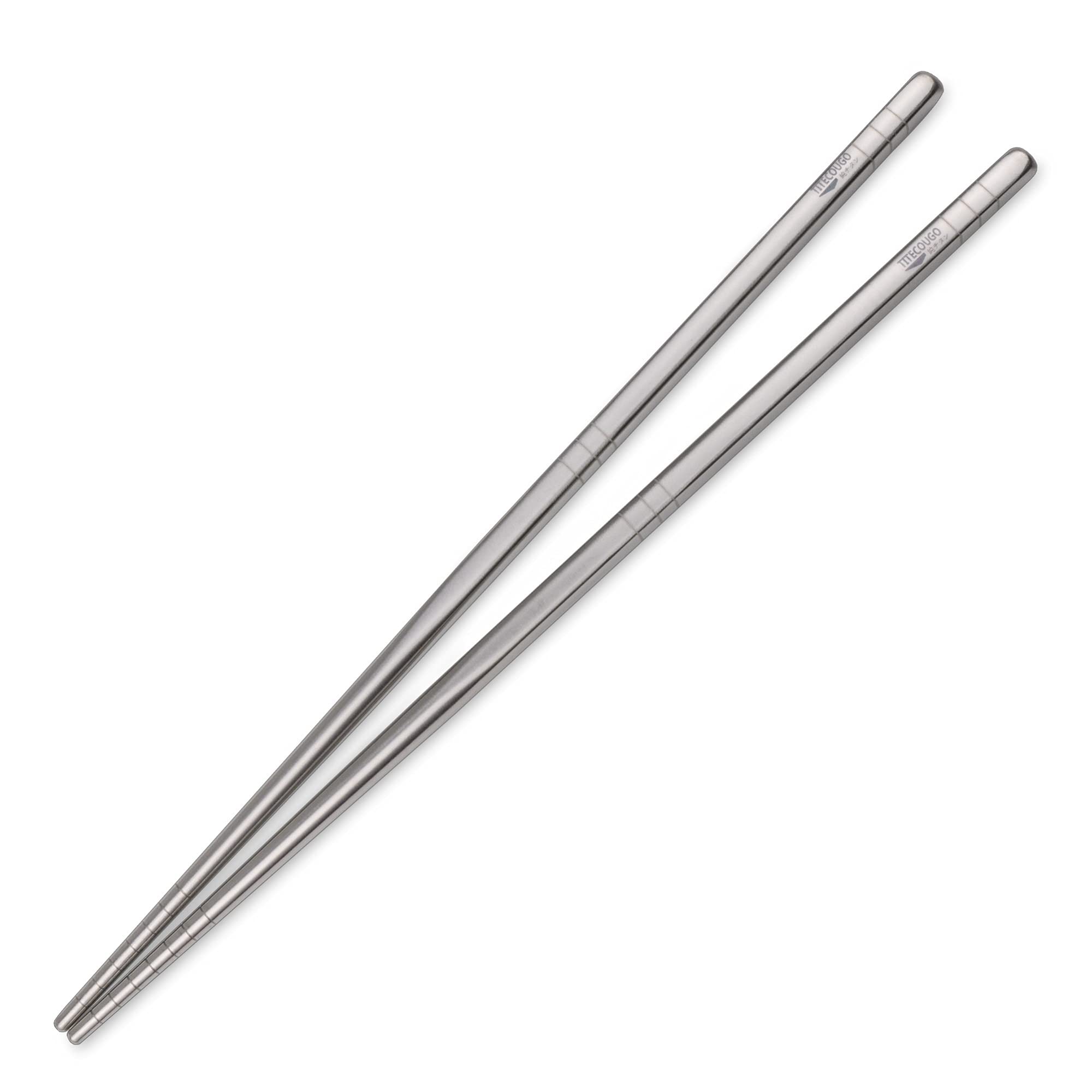 TITECOUGO Titanium Outdoor Camping Square Cooking Hollow Dishwasher 1 with Chopstick Case Ultra-lightweight Chopsticks, Chopsticks, Chopsticks, 23cm,