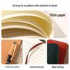 A5 Password-Protected Business Diary with Lock - Creative Planner & Thickened Notebook