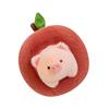 Cute Funny Piggy Stuffed Animals Fruit Toy Soft Comfortable Piggy Doll Early Education Toddlers Toy