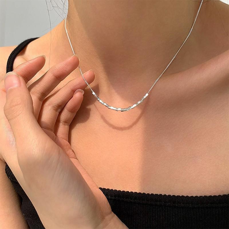 Elegant Heart Bow Pearl Necklace for Women - Non-fading, High-End, Versatile, New Style