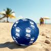 Pallone da calcioBirmingham logo stampato Taglia 5, Cucito a macchina in PVC, Resistente e ad alto rimbalzo, Adatto a tutte le età, Merchandising per tifosi, per partite e uso all'aperto.