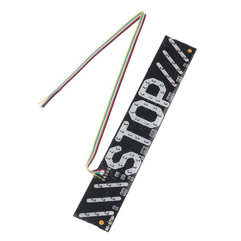 1Pc Led Motorcycle Light Flash Stop Moto Indicator Lamp Driving Taillight