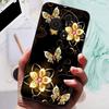 For TCL 605 Case Flower Geometric Painted Bumper Coque Soft Silicone Cover Fundas For TCL 60 SE 4G Cases 60SE TCL605 Shells
