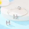 Copper Star Sun Letter H Beads Versatile Jewellery Fit Original Bracelet Necklace For Women Diy Gift