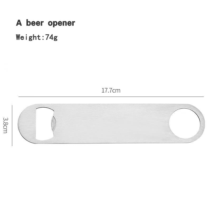 Zhao Ran Premium Electric Stainless Steel Beer Bottle Opener - 3 Pack