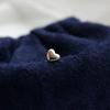 J.Lauren Petite Mini Heart Silver Piercing P0397