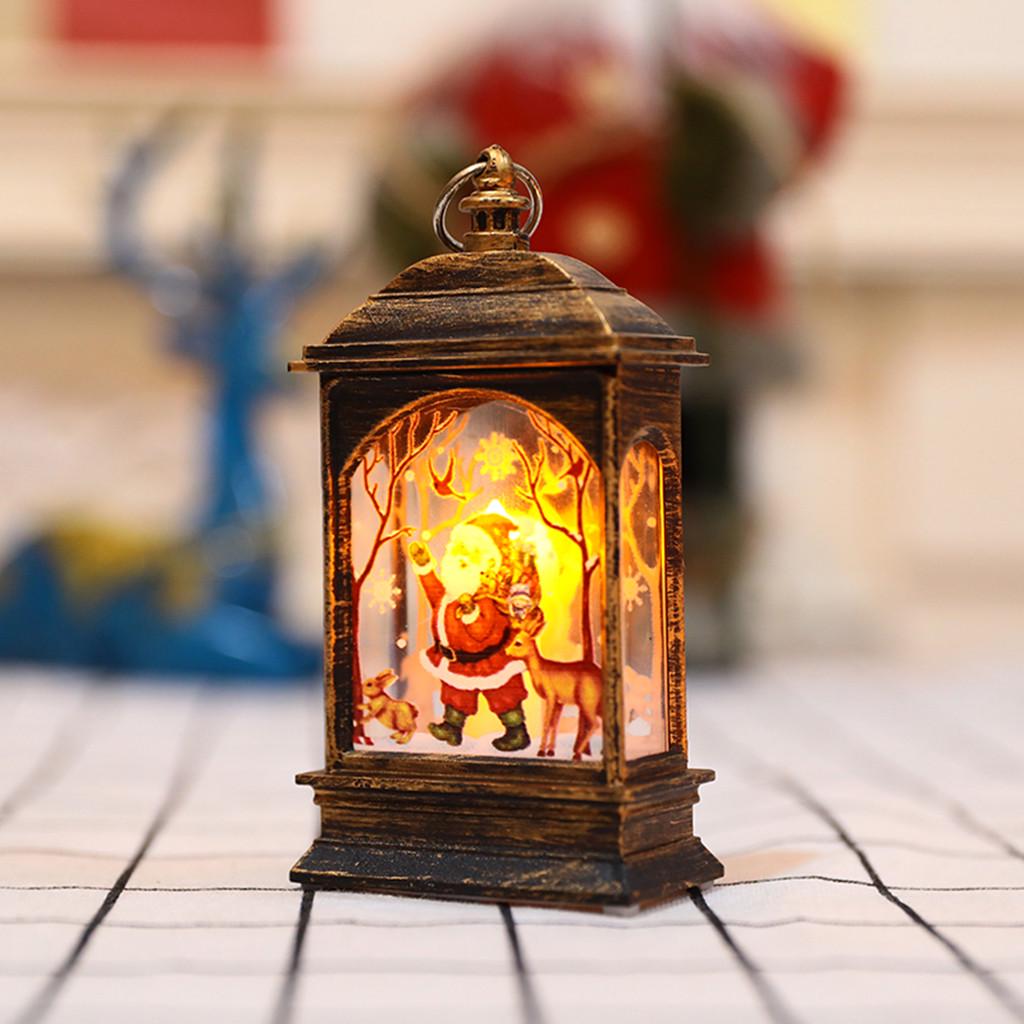Christmas Candle With LED Tea light Candles For Christmas Decoration Party Gift