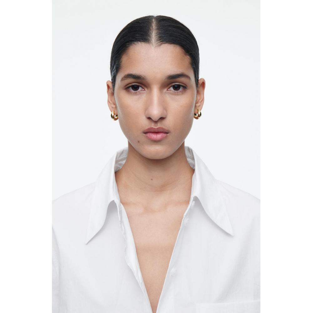 

Cos Japan Mini Curve Hoop Earrings