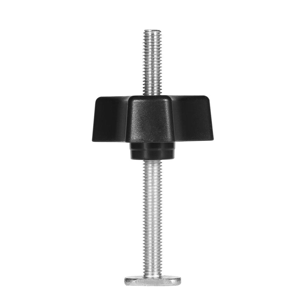 

Metal Quick Acting Hold Down Clamp Set for T slot T Track Woodworking (T Screw+Knob Nut Only)