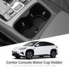 LUCKEASY for BYD Sealion 7 EV 2024 2025 Cup Holder Storage Tray Shock-Absorbing Central Armrest Cup Box TPE Tidying