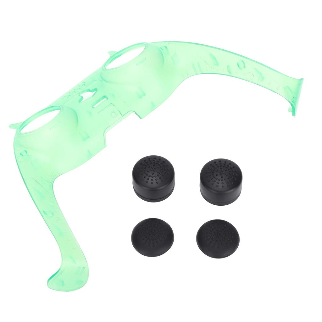 Controller Accessories Translucent Controller Faceplate Thumb Stick Grips for PS5 DualSense