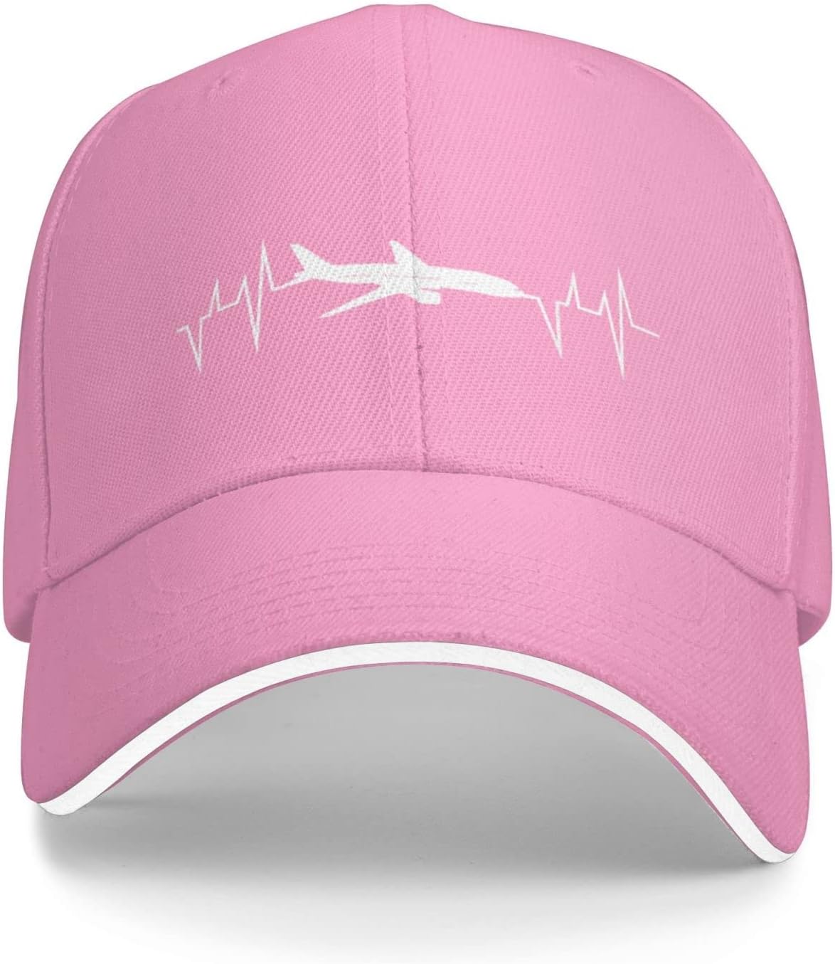 

Авиация Сердцебиение ЭКГ Пилот Авиация Спасательная линия Бейсболка Полиэстер Регулируемый Козырек Шляпа для Взрослого One Size