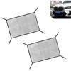 Car Grille Mesh, Dust and Catkin Proof Engine Water Tank Protection Net, High-density Front Grille Isolation Cover with Hook Rope Installation, for