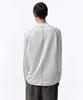MUSINSA STANDARD [City Leisure] Structured Mock Neck Long Sleeve T-Shirt [Stone White]