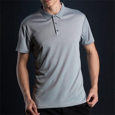 T-shirt z krótkim rękawem Koszulka polo Jednolity kolor Sportowe szybkoschnące letnie koszulki polo Odzież męska