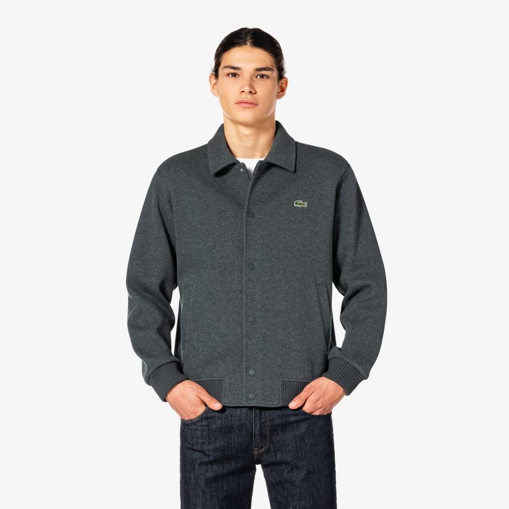 Lacoste Men's Ribbed Jersey Sweat Jumper SH080E-55N050