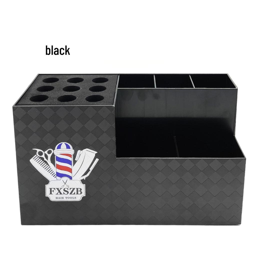 Boîte de Rangement Haut de Gamme Antidérapante pour Ciseaux de Coiffure pour Barbiers et Stylistes