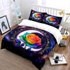 "Galaxy Rose Three-Piece Set" Soft Comfortable Duvet Cover Bedding Set Included 1*Duvet Cover & 2*Pillowcases Gift