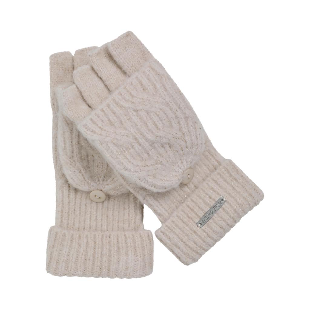 Weird Fish Tally Eco Friendly Fingerless Gloves