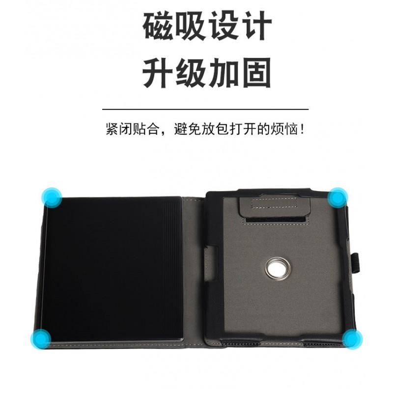 7-inch E-Ink Tablet Case Onyx Boox Leaf 2 3 3C Go Color Full Coverage PU Leather Shell With Stand Function