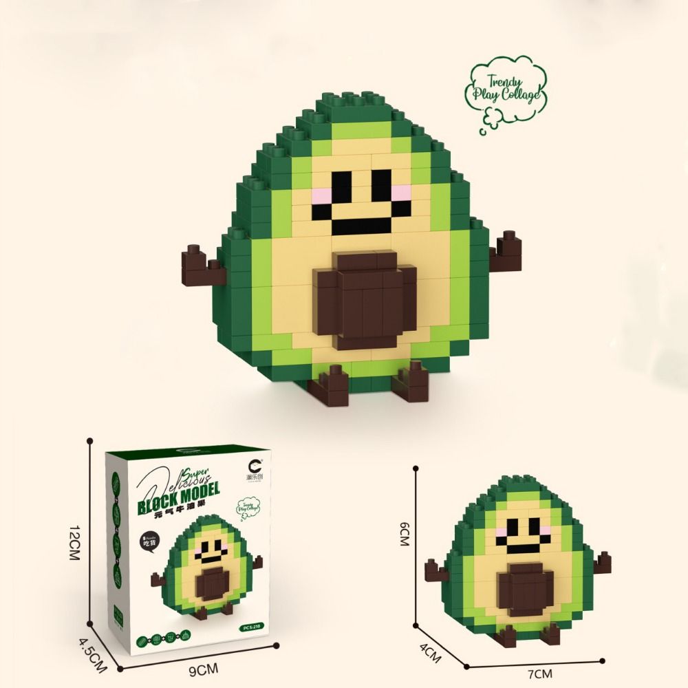 DIY 3D Model Bricks ABS Plastic Puzzle Assembly Toy Creative Assembling Toys  Gift