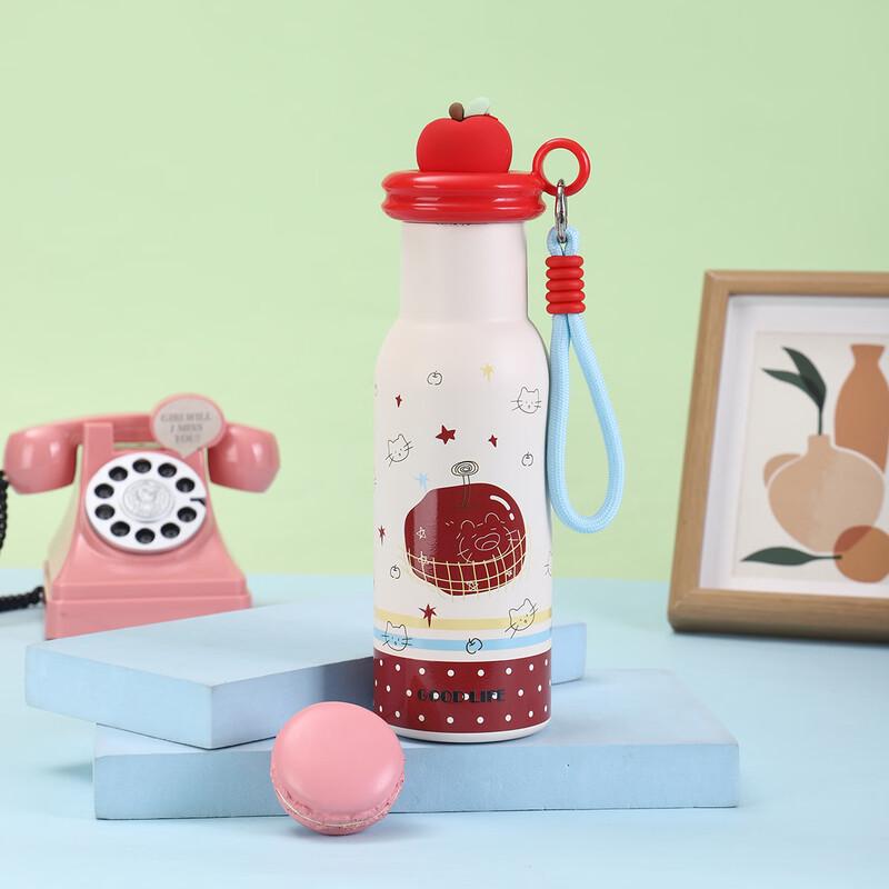 

Children s Cartoon Apple Insulated Bottle