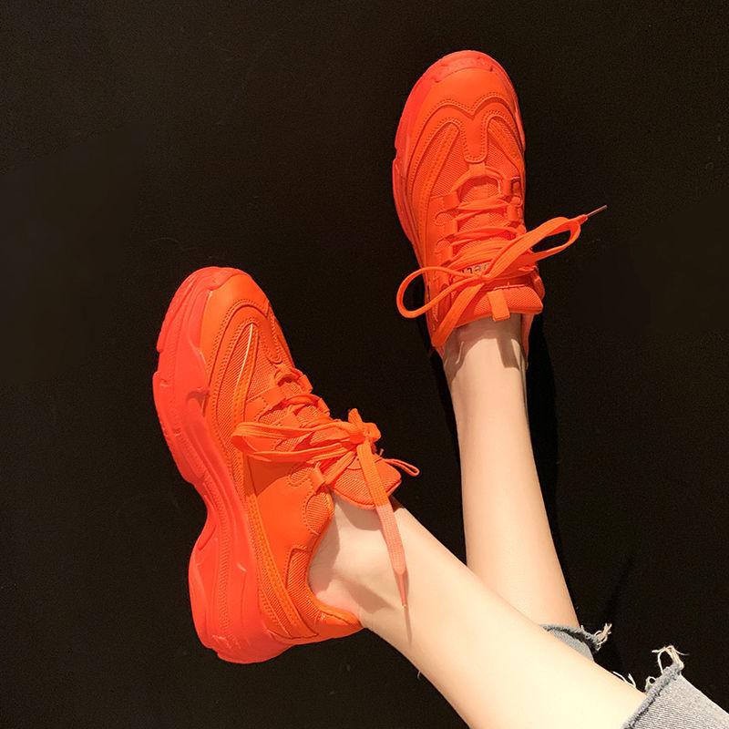 Fluorescente Verde Zapatos Viejos Primavera y Verano Coreano Estudiante  Transpirable Malla Gruesa Suela Casual Zapatos Deportivos Mujeres comprar a  buen precio — entrega gratuita, reseñas reales con fotos — Joom