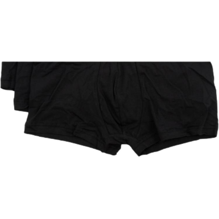 Calvin Klein Letter Print Elastic Waist Boxer Briefs 3-Pack Men Underwear Black U2664GH4X