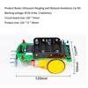 DIY Set for Ultrasonic Sensing Car; LED Display Programming and Soldering Practice Tool Kit