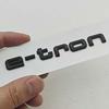 NEW 3D ABS Car Letters Logo Q4 e-tron Badge Rear Trunk Fender Side Emblem For  Audi Q4 e-tron Q6 Auto Tail Marking Accessories