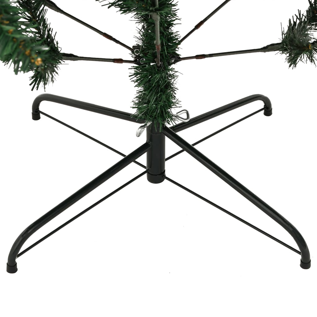 Vidaxl Sztuczna Choinka Zawiasowa Ze Stojakiem, 150 Cm