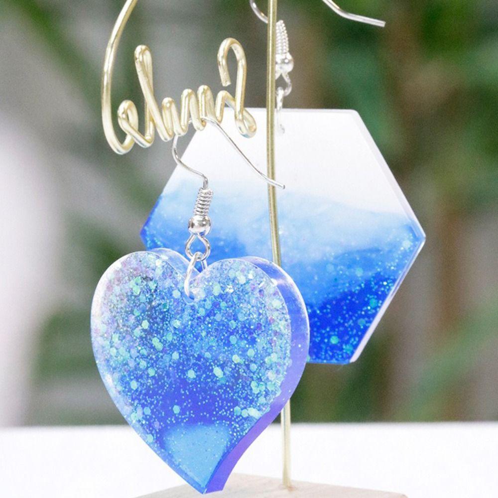 Multiple Styles Earring Mold Combination Ornament Resin Jewelry Mold Pendant Mold  Resin Casting