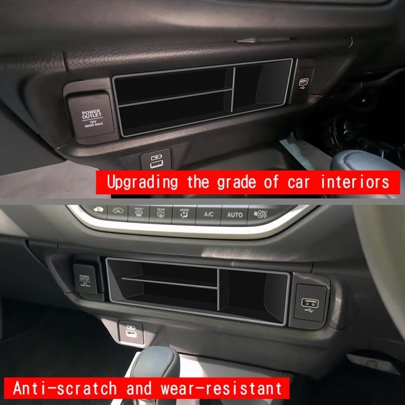 For HONDA WR-V WRV DG5 Series 2024 2025 Central Control Storage Box Cover Sorting and Organizing Boxes Interior Accessories