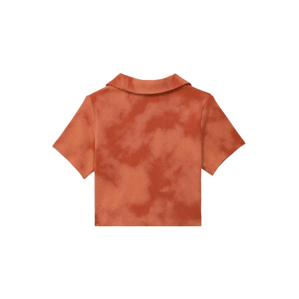 Jordan T Shirt Women's Gray Peach Red FN5403-209