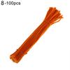 100 Stück Chenille Stiele Pfeifenreiniger Twist Rods Kinder DIY Handwerk Lernspielzeug
