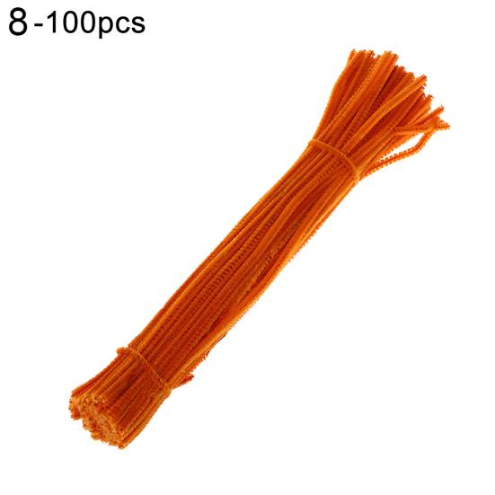 100 Stück Chenille Stiele Pfeifenreiniger Twist Rods Kinder DIY Handwerk Lernspielzeug