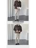 Men's Korean Style Retro Loose Leather Motorcycle Jacket