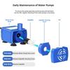 DC5V 1.5W Ultra-Quiet Submersible Water Pump IP68 Waterproof 50cm Lift 160L/H Flow 4 Strong Suction Cups For Aquarium Fish Tank